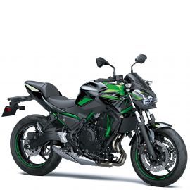 Мотоцикл KAWASAKI Z650 - Candy Lime Green/Metallic Spark Black '2022